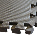 Body Sculpture Puzzle protective mat 4 pcs BB 8340B fekete edzőfelszerelés BB8340B
