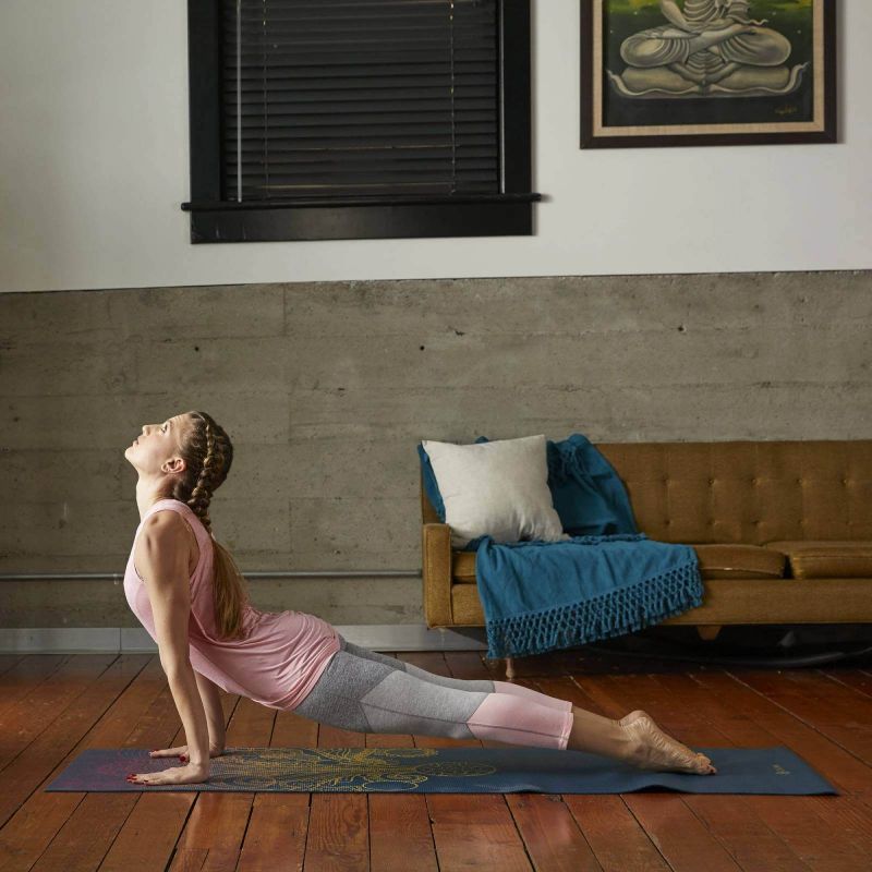Vivid Zest yoga mat 4 mm színes mats, training equipment