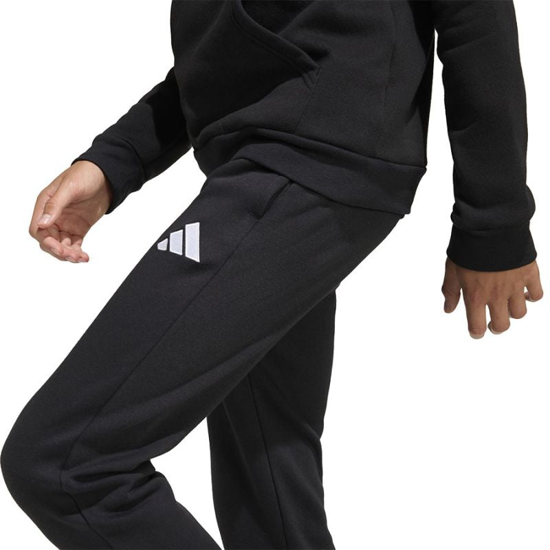 Adidas Entrada 26 Sweat Kids' Trousers Black fekete gyerek nadrág JZ9136