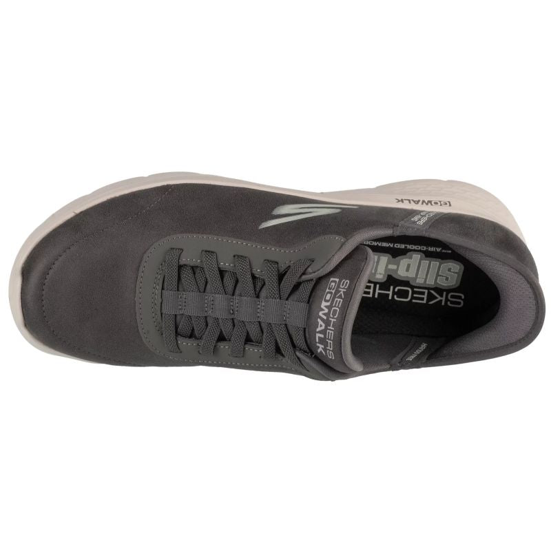 Skechers Slip-Ins: GO Walk Flex - Smooth Motion 216326-GRY Gray 44 Cipő