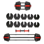 HMS SGR40 PRO SET 2in1 adjustable dumbbell set 43.5 kg csuklópánt 17-57-072