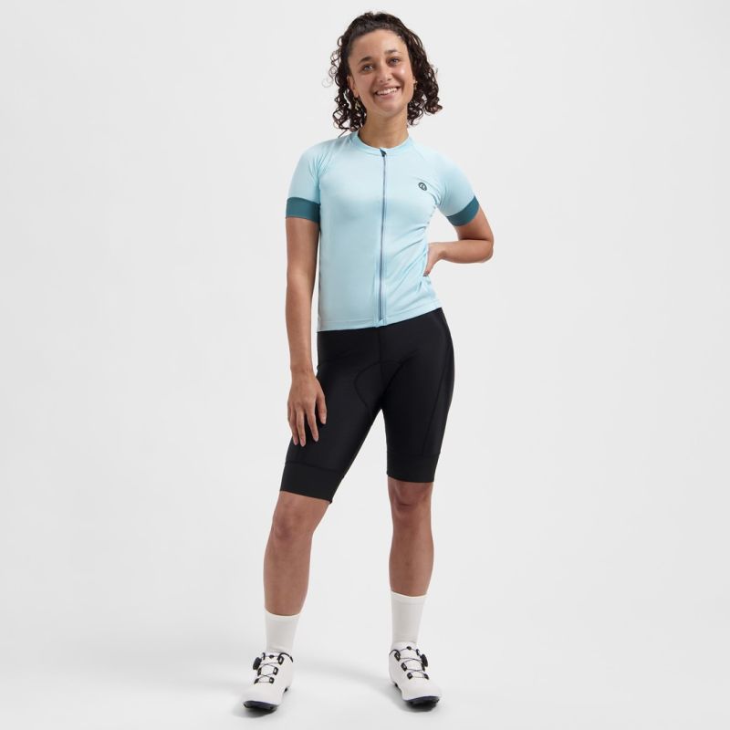 Rogelli women's MODESTA cycling jersey light 2XL kék női kerékpáros ruha SIRC2000000.391.2XL