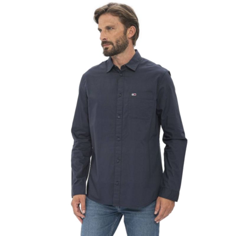 Tommy Hilfiger Tommy Jeans Tjm Essential Poplin Shirt M DM0DM11870 Póló