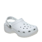 Crocs Classic Platform Women's Clogs Off-White 206750 1NK