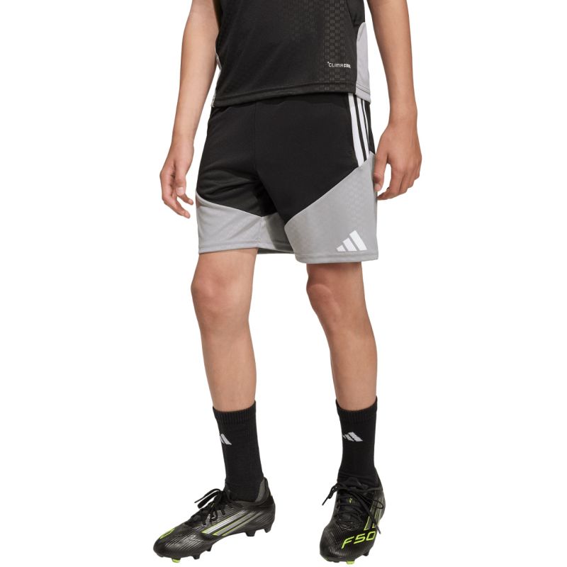 Adidas Tiro 26 Competition Training Kids' black-grey szürke gyerek rövidnadrág KA7655