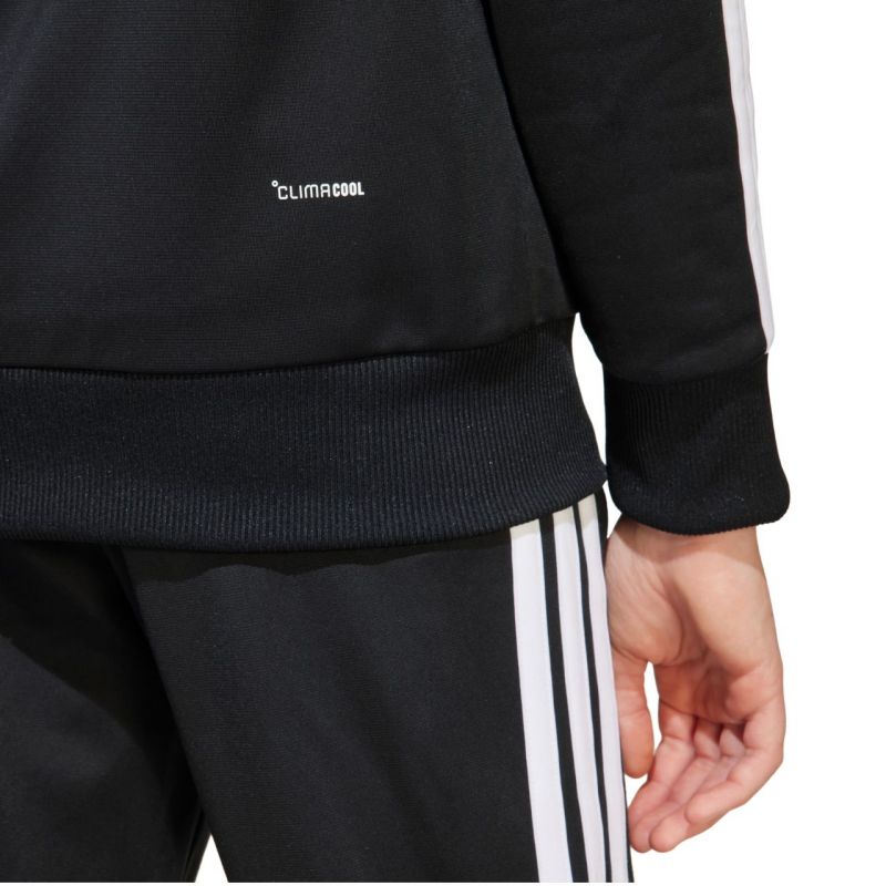 adidas Seasonal Essentials Tiberio 3-Stripes Tricot Jr Tracksuit JY0509 edzőruha