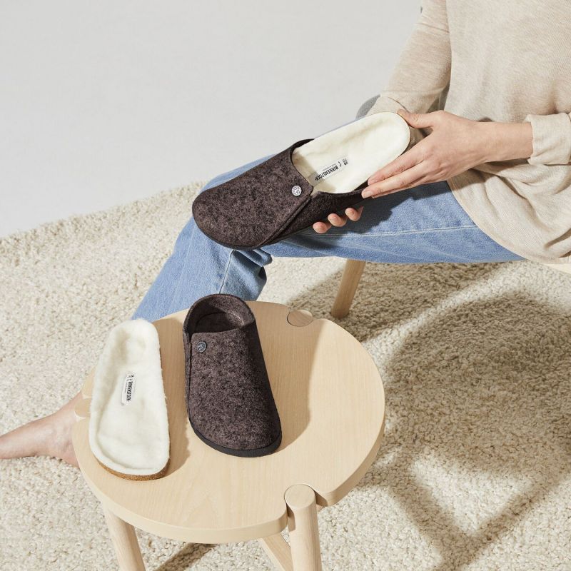 Birkenstock Zermatt Shearling FE 1016571 flip-flops cipő