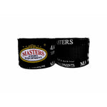 MASTERS FIGHT EQUIPMENT Cotton boxing bandages BB1-4N1 fekete edzőfelszerelés 130142-02N1