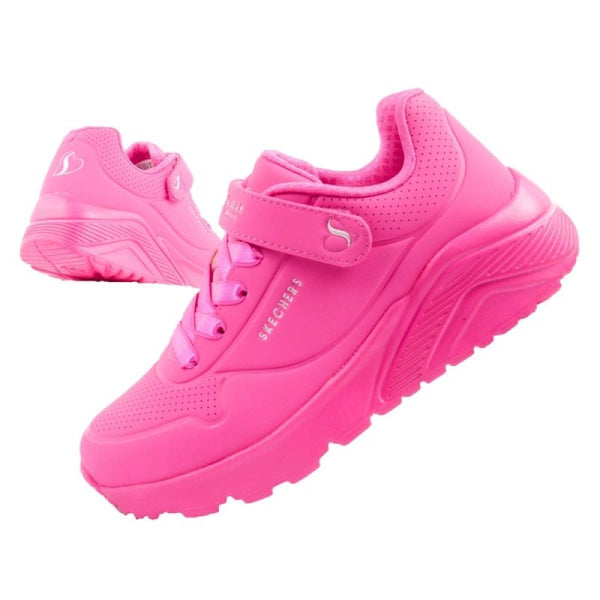 Skechers Uno Lite children's sports sneakers shoes pink comfortable Cipő