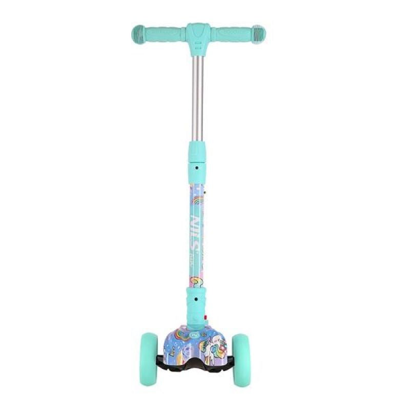 Nils Fun Hlb15A Led Jr 16-51-093 Children's Scooter zöld utcai cipő