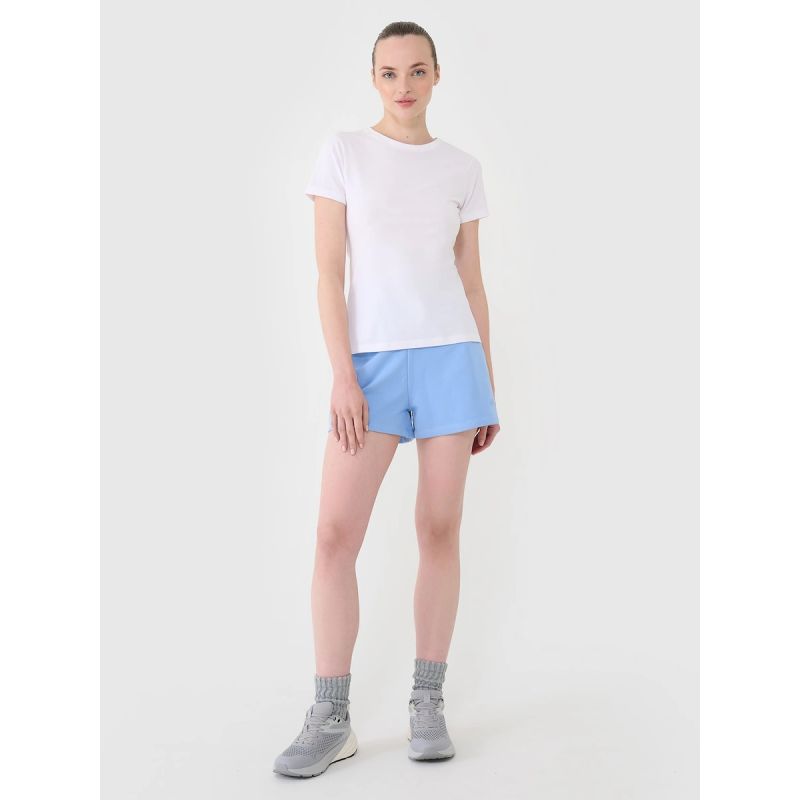 Slim plain women's T-shirt 4F 4FWMM00TTSHF2673-10S 2xl póló