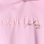 4F Women's sweatshirt F2175 light 56S rózsaszín kapucnis pulóver 4FWSS26TSWSF217556S