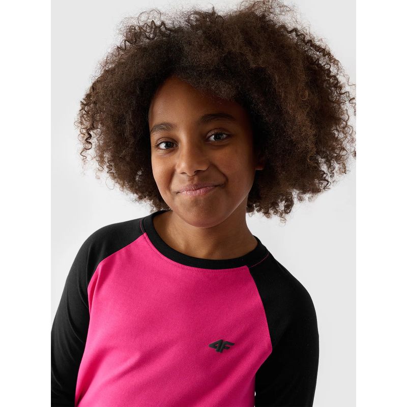 4f Longsleeve regular plain girls Junior 4FJWAW24TLONF291-55S General