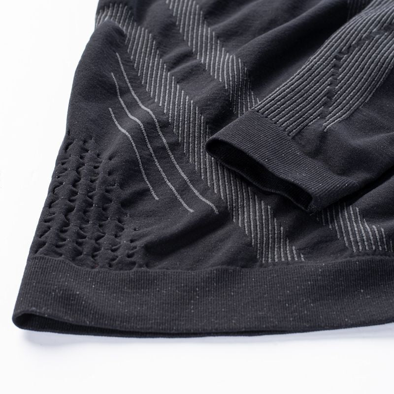Iguana Gambit Top Thermoactive Sweatshirt fekete termoaktív ruha 92800556691