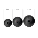 HMS Single Massage Ball BLM01 fekete edzéssegítő 17-42-021
