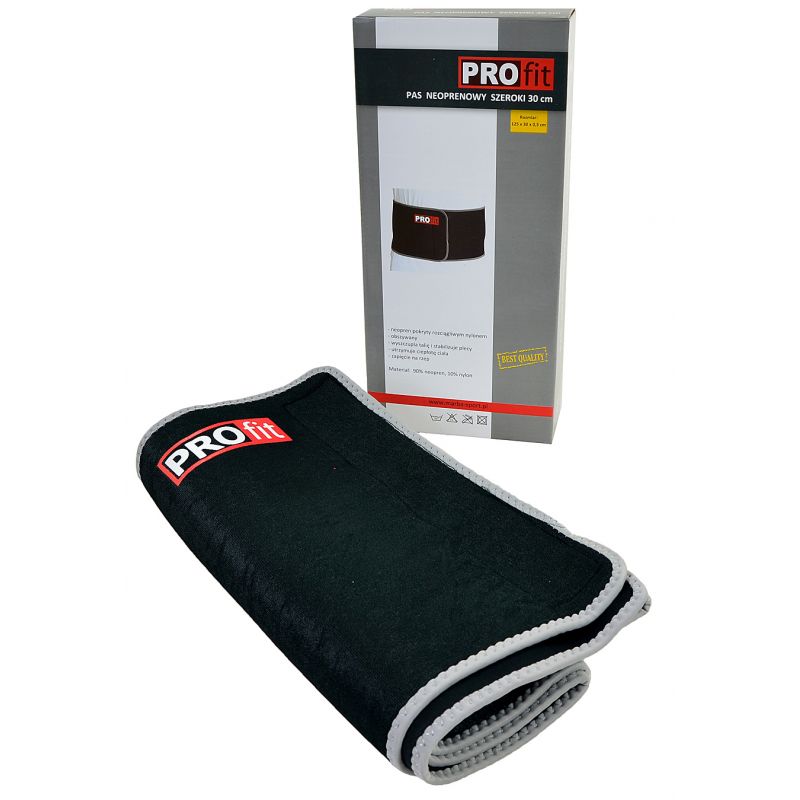 PROfit NEOPRENE BELT WIDE 125X30X03cm BLACK DK5063 Táska