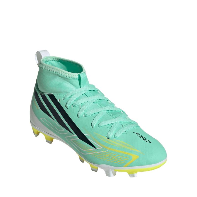 Adidas F50 Hyperfast Club Mid FG/MG Kids' Soccer focicipő LA3943