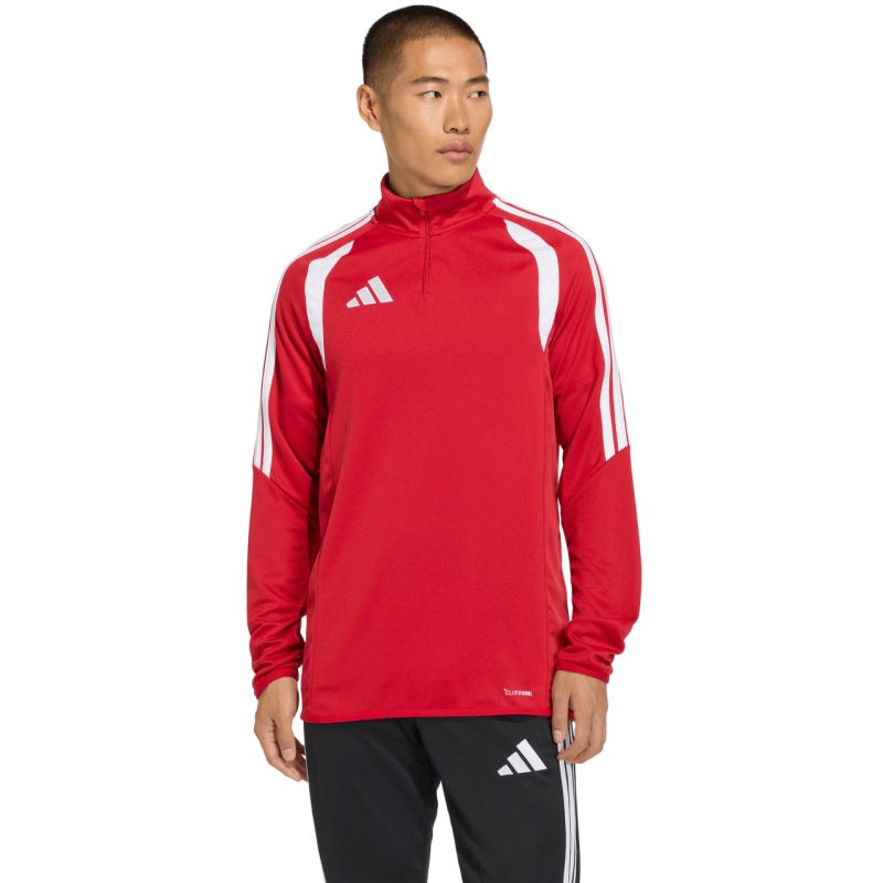 adidas Tiro 26 League Training Top Men's Sweatshirt Red JY9694 piros kapucnis pulóver