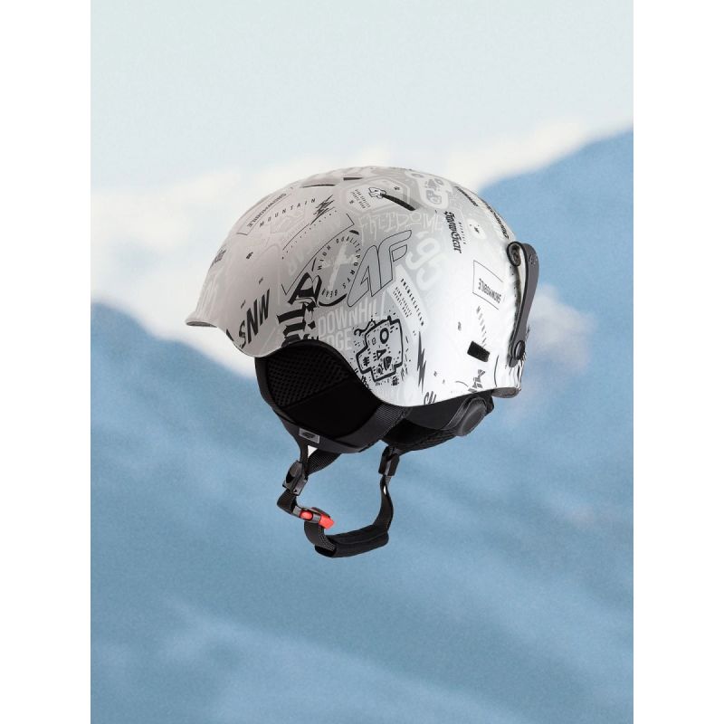Unisex ski helmet 4F 4FRAW25AHELU105-28A l/xl (59-61cm) sisak
