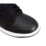AIR Jordan 1 Mid (GS) Basketball Black/Metallic Gold - arany cipő