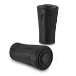 Asphalt tips for trekking and Nordic walking poles Spokey TREK II fekete túrabot