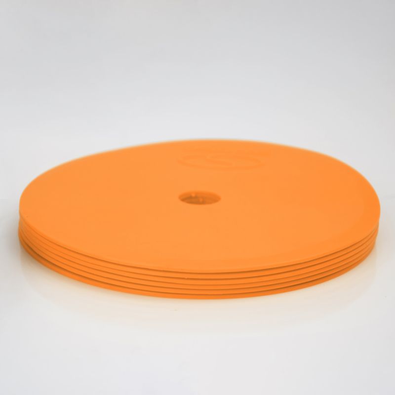Smj Flat field markers - round 15 cm - 12x orange sport ZPO-O Kiegészítő
