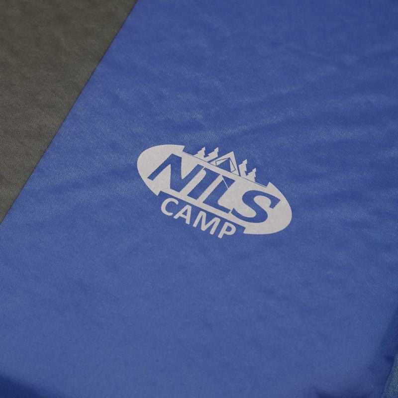 NILS CAMP NC4349 Self-Inflating Mat with Pillow Blue-Gray