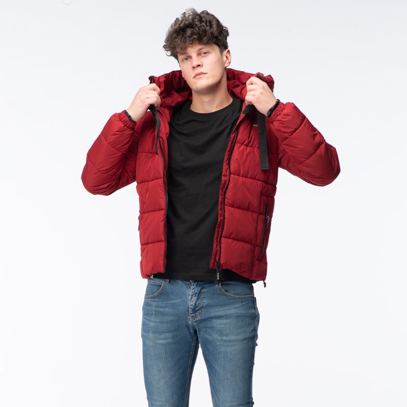 Iguana Men's Quilted Winter Coat MANKO kötött sapka 92800622508