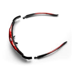 Rockbros red photochromic glasses piros glasses, training equipment