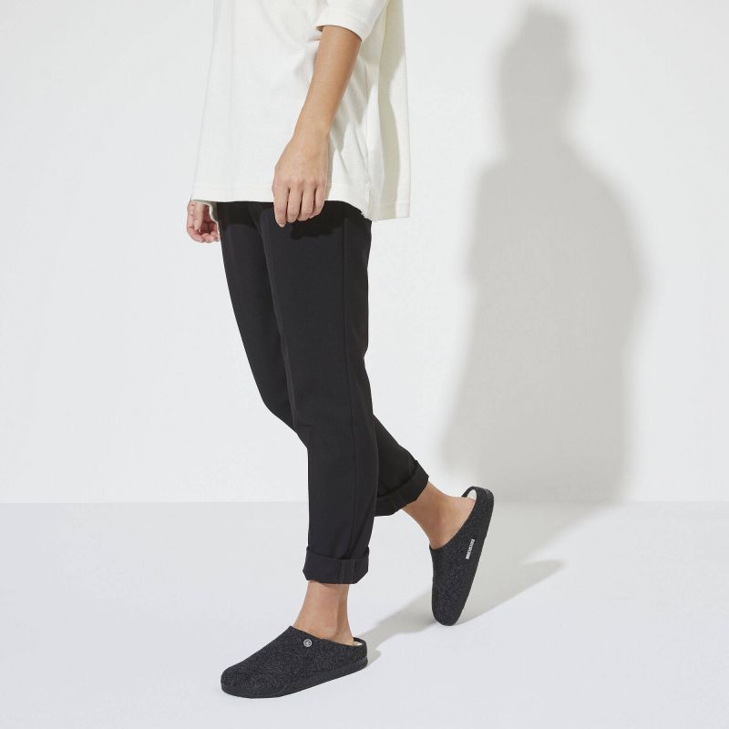 Birkenstock Anthracite wool felt insulated slippers for women/men narrow (1015084) Kiegészítő