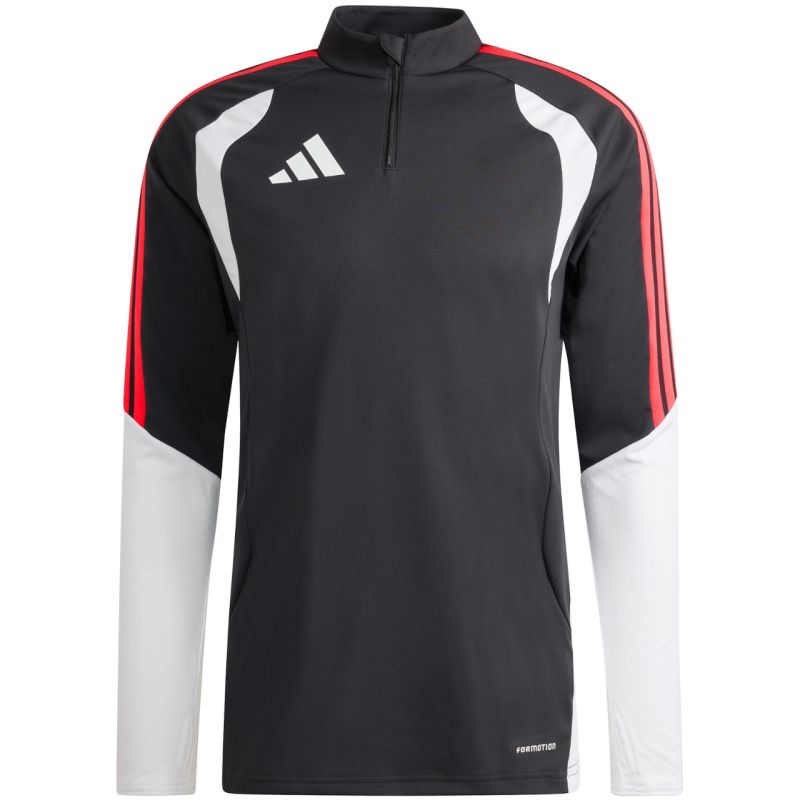 Men's adidas Tiro 26 Competition Training Top Black, White, and Red KA7560 piros pulóver