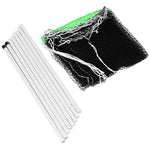 Enero BADMINTON VOLLEYBALL NET POSTS SET fekete nets, sets