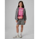 4F Girls' sleeveless T-shirt with print póló