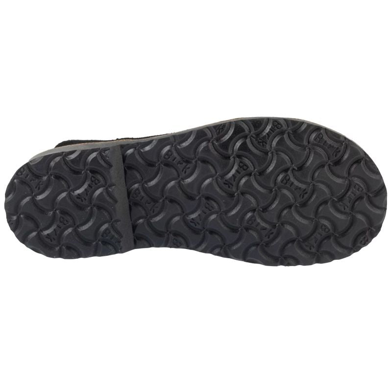 Birkenstock Uppsala Zip Shearling 1030047 Black fekete papucs