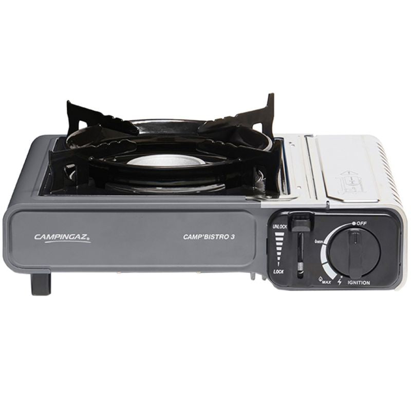 Campingaz Camp Bistro 3 2200 W Gas Stove fekete kabát