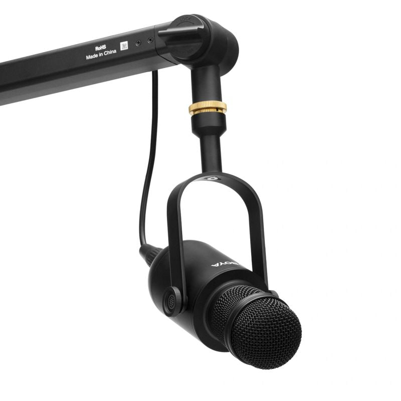 DC BOYA BY-DM500 Cardioid XLR Dynamic Microphone for Podcasts - fekete kiegészítő 304004-212850