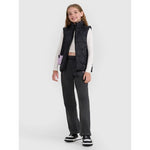 Girls' down vest with synthetic filling 4F 4FJRAW25TVJAF323-20S mellény