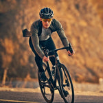 Rockbros HC-58BK-L Bike Helmet 58-61 cm - Black and Gray czarny || szary \ 58-61 cm helmets, lights