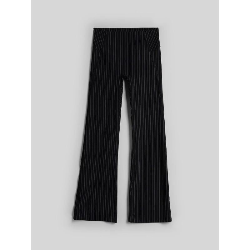 4F Women's striped with flared legs leggings 4FRAW26TTIGF383-20S