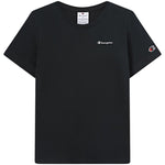 Champion Women's Sleeve T-shirt Black 118408 KK001 fekete short
