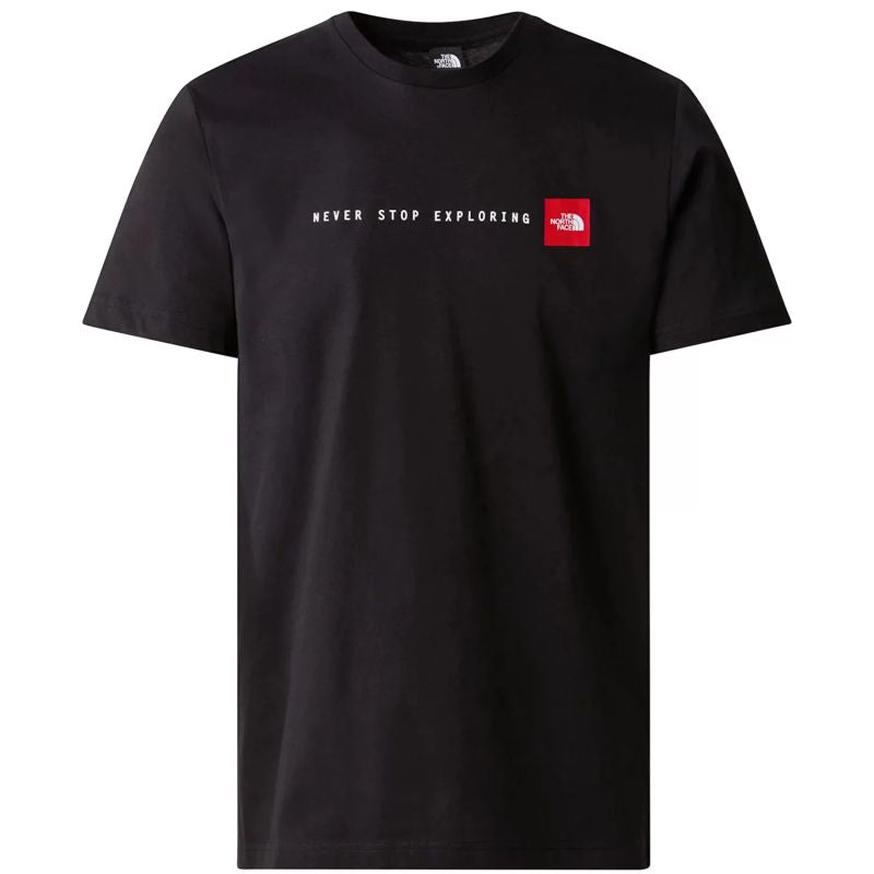 THE NORTH FACE SS Never Stop Exploring Tee M - tnf black fekete póló