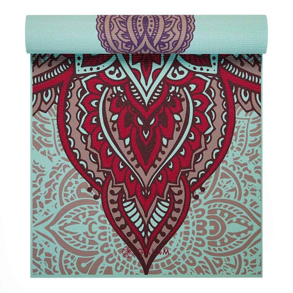 Gaiam Ara Rouge Double-Sided Yoga Mat 6 mm 63368 Edzőfelszerelés