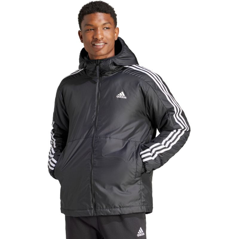 adidas Essentials 3-Stripes Insulated Hooded M IN7194 jacket Kabát