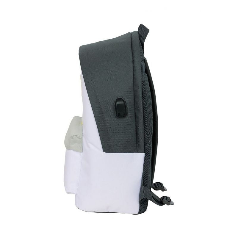 Inny Real Madrid sports with USB and laptop compartment double 612554820 Hátizsák