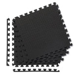HMS Puzzle mat for strength equipment MP12 fekete fitness matrac 17-63-018