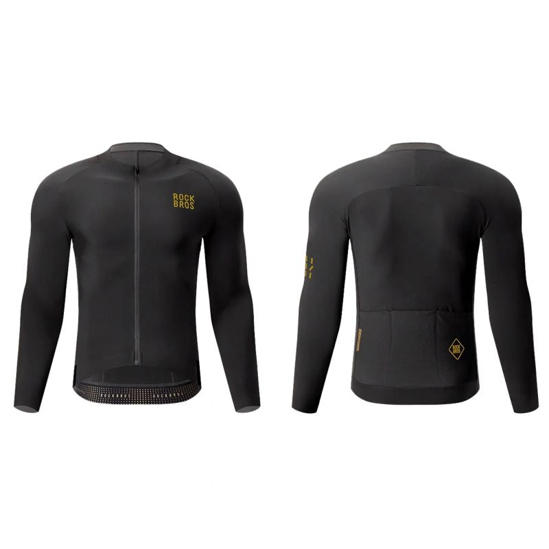 Rockbros Diamond Fall/Winter Cycling Size M - Black czarny \ m dzseki