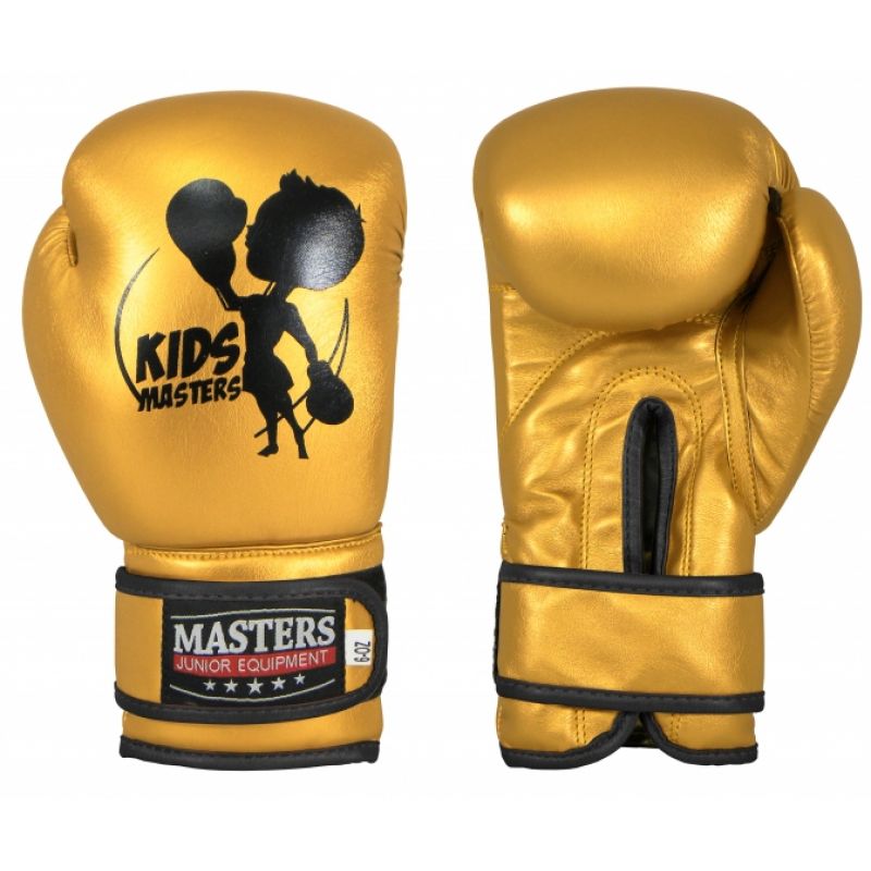 MASTERS FIGHT EQUIPMENT MJE Boxing Gloves - RPU-KM-GOLD (PRICE CHANGE) arany kesztyű 01234-KM086OZ