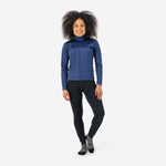 Rogelli women's long-sleeved CORE T-shirt navy kék póló