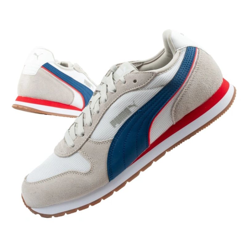 Puma sports men's sneakers ST Miler fashionable comfortable light gray fehér utcai cipő
