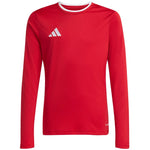 Adidas Entrada 26 Long Sleeve Jersey Kids’ Red piros gyerek póló KF5878
